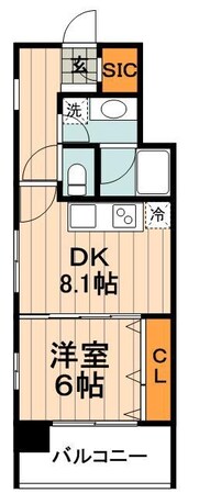 コンフォリア神田神保町の物件間取画像